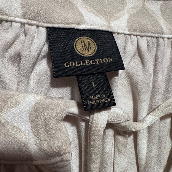 JM Geometric Pattern Blouse - Picture 3 of 3